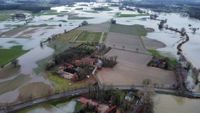 Hochwasser am Römerlager Anreppen